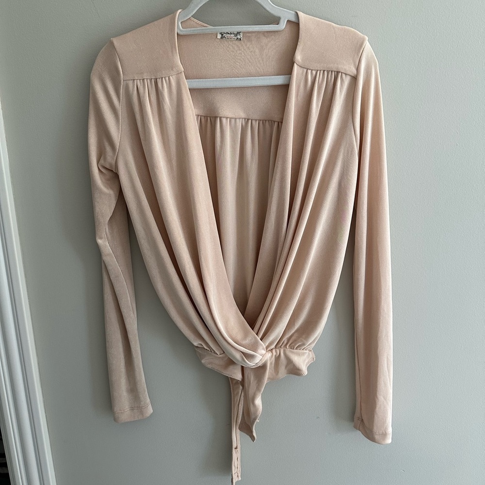 Free People Pink Jumpsuit Top